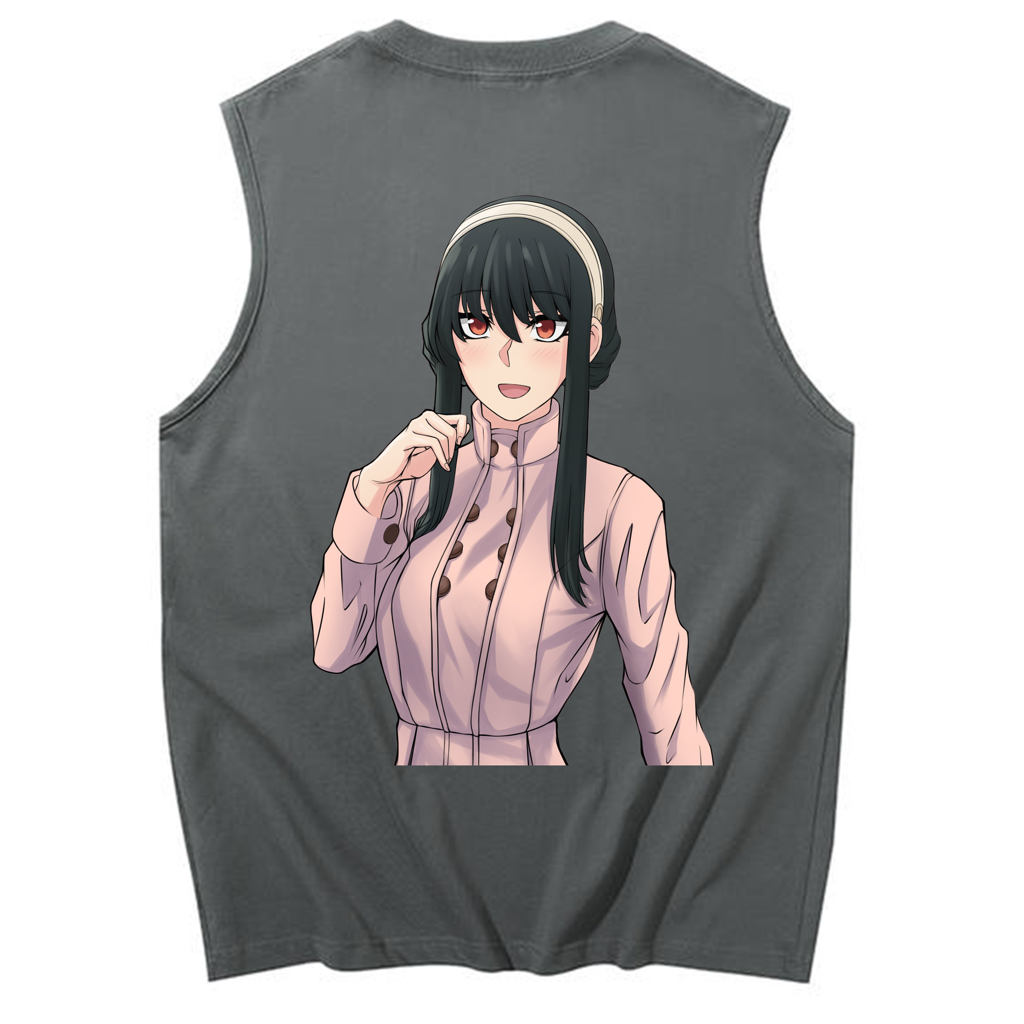 （画像用） SPY×FAMILY间谍家家酒 コットン100％タンクトップ（背面プリント）